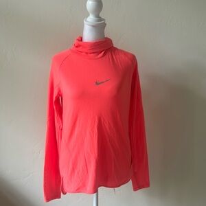 Nike Dri-Fit Running Top. Women’s Medium. Never worn. Bright Coral Orange